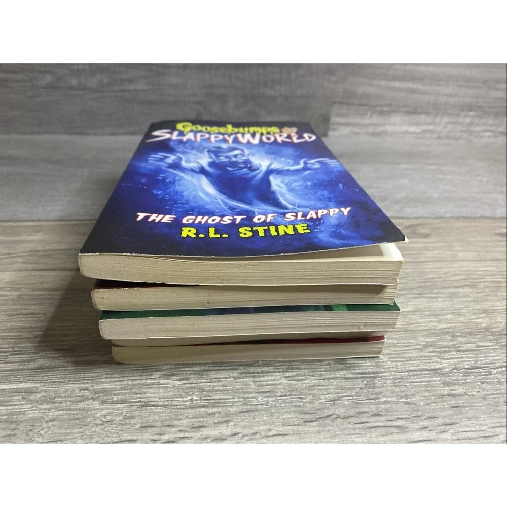 Lot of 5 Goosebumps Books 1 Slapped Birthday To You 2, 3, 5 &6‎